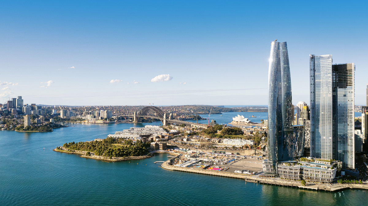 One Sydney Harbour panorama view